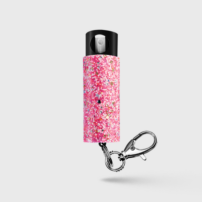 Pepper Spray With Stylish Rhinestone Design & Keychain | Bling It On