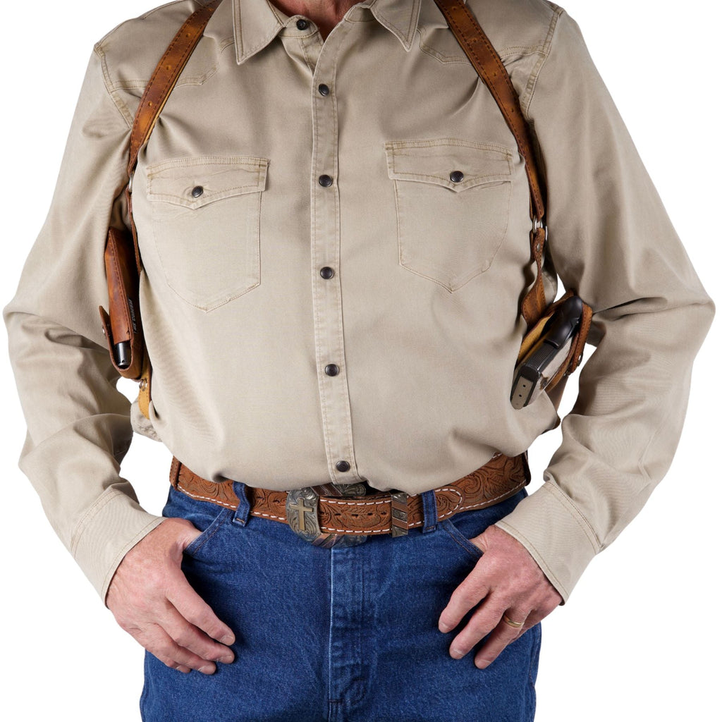Leather Shoulder Holster RH