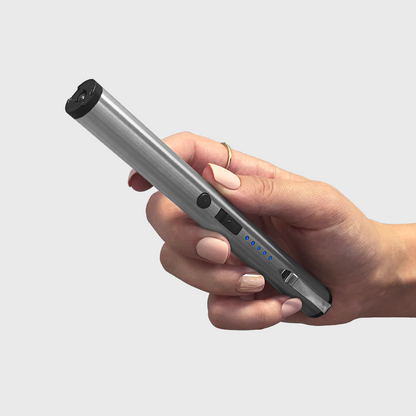 Stun Gun Pen With Flashlight – 110 Lumen w/ Charging Indicator | Enlight