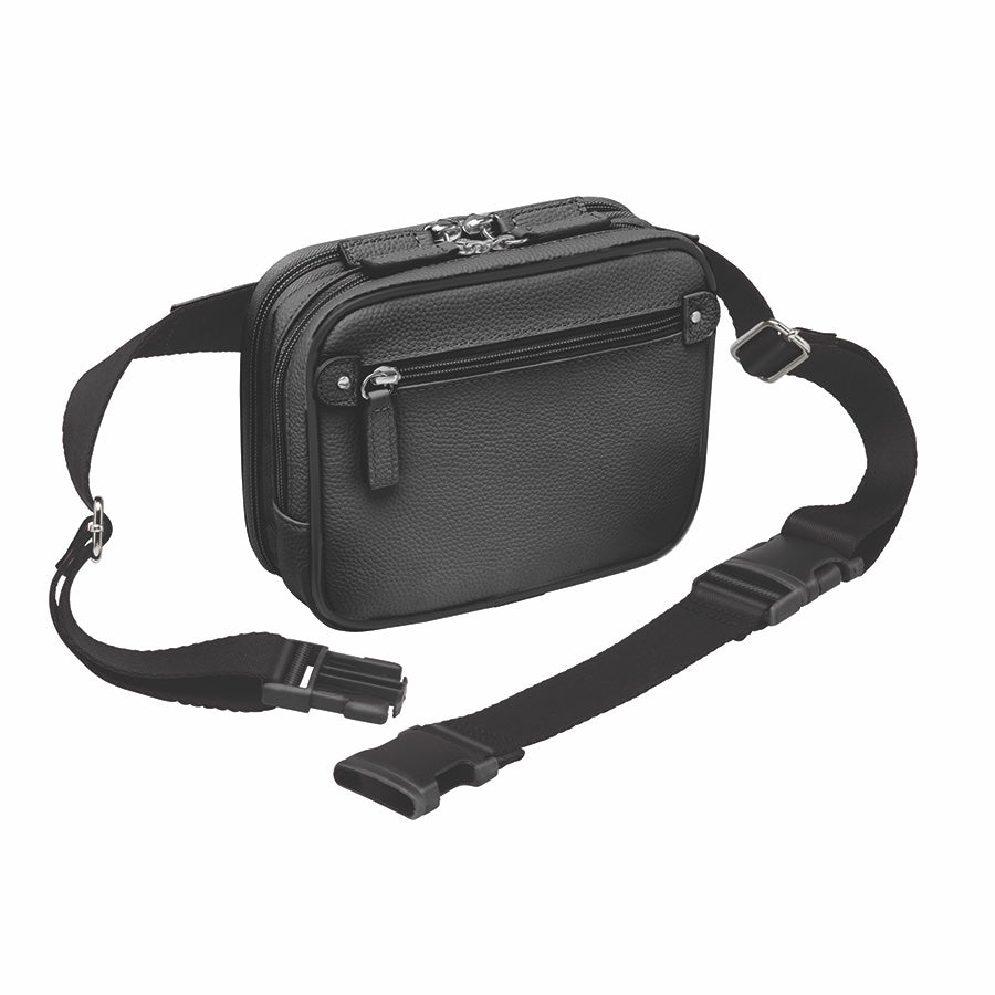 GTM-116 Waist Sling Purse, Pebble Cowhide