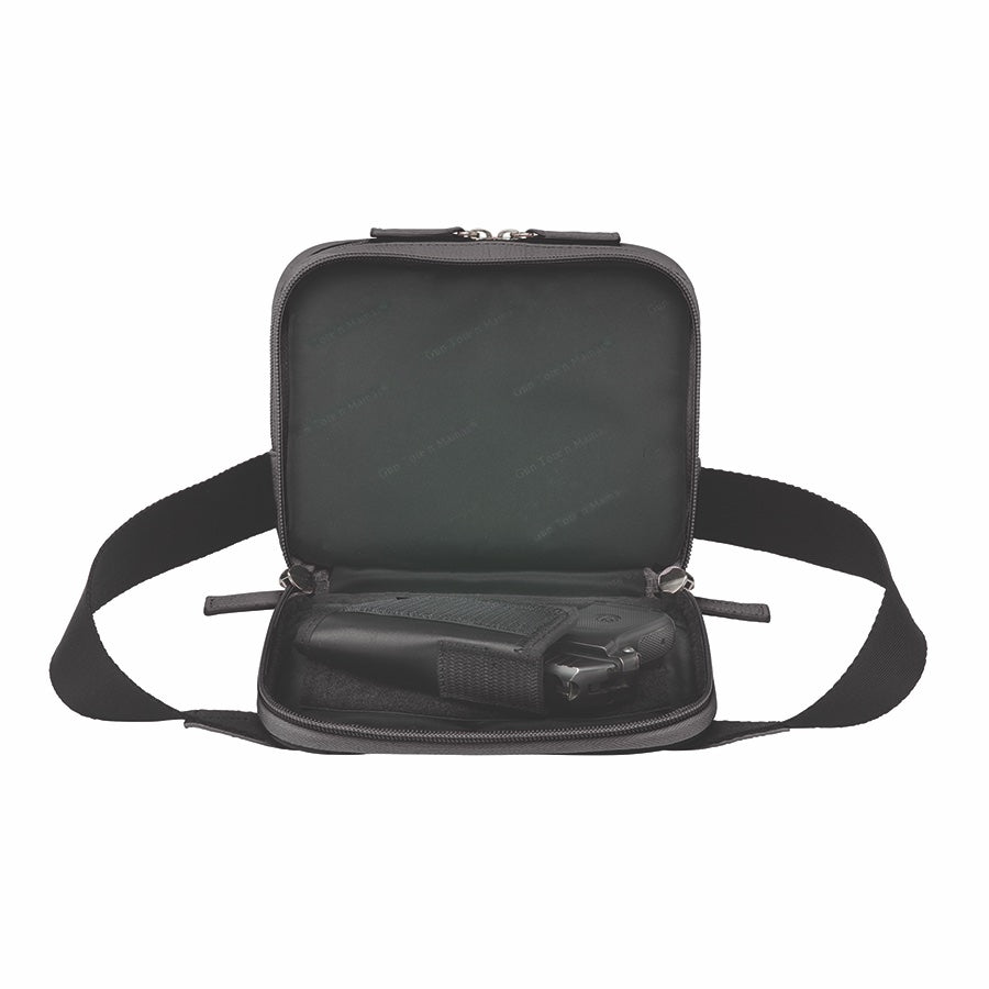GTM-116 Waist Sling Purse, Pebble Cowhide