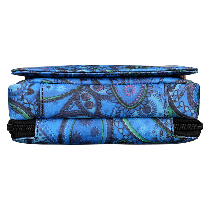 GTM-15 Paisley Crossbody Organizer