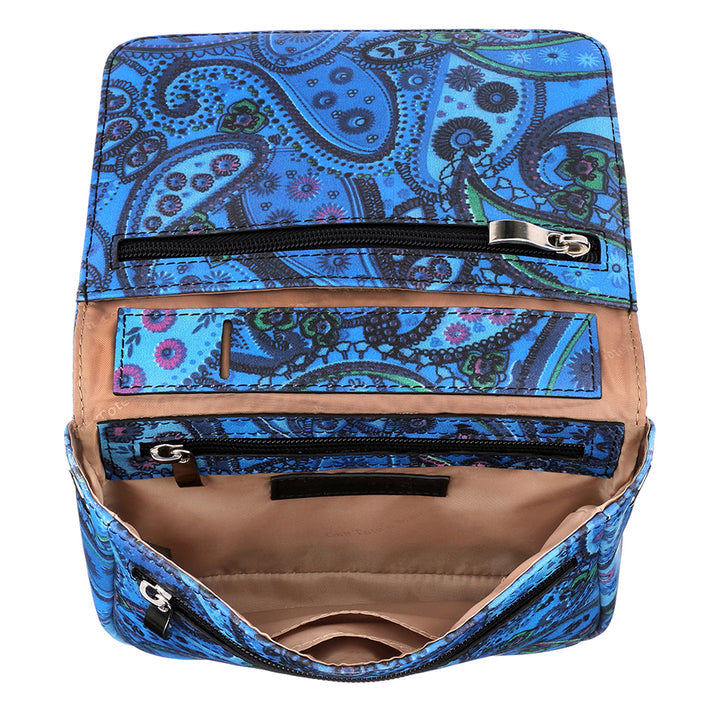GTM-15 Paisley Crossbody Organizer