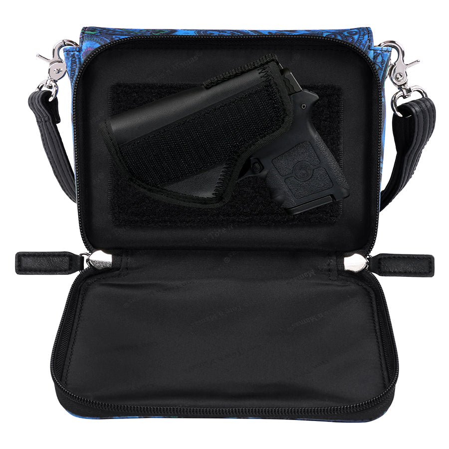 GTM-15 Paisley Crossbody Organizer