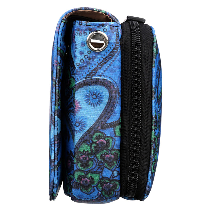 GTM-15 Paisley Crossbody Organizer
