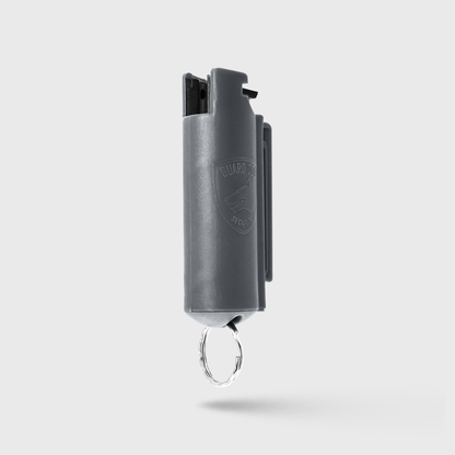 Quick Action Pepper Slime Hard Case with Belt Clip | 0.5 oz w/ Keychain - Discontinued