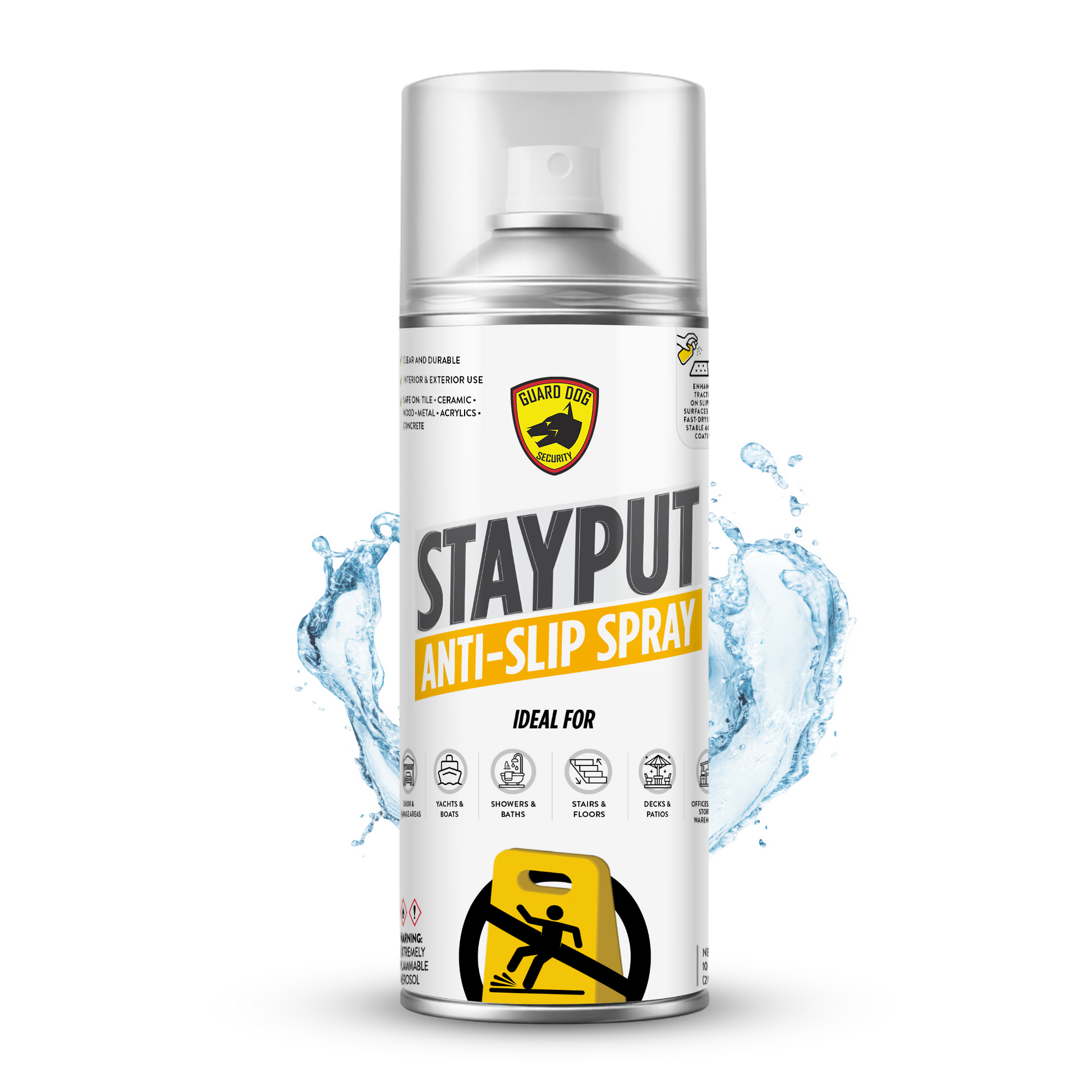 GD StayPut Anti-Slip Spray – Clear Grip Coating for Slippery Surfaces