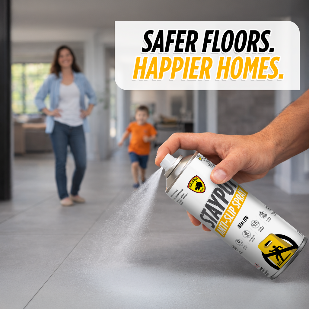 GD StayPut Anti-Slip Spray – Clear Grip Coating for Slippery Surfaces