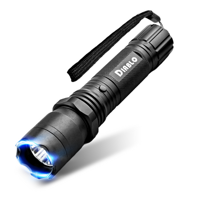 GD Diablo Stun Gun w/Flashlight/160 Lumen & 3-Function light