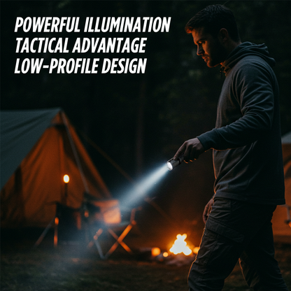 GD Diablo Stun Gun w/Flashlight/160 Lumen & 3-Function light