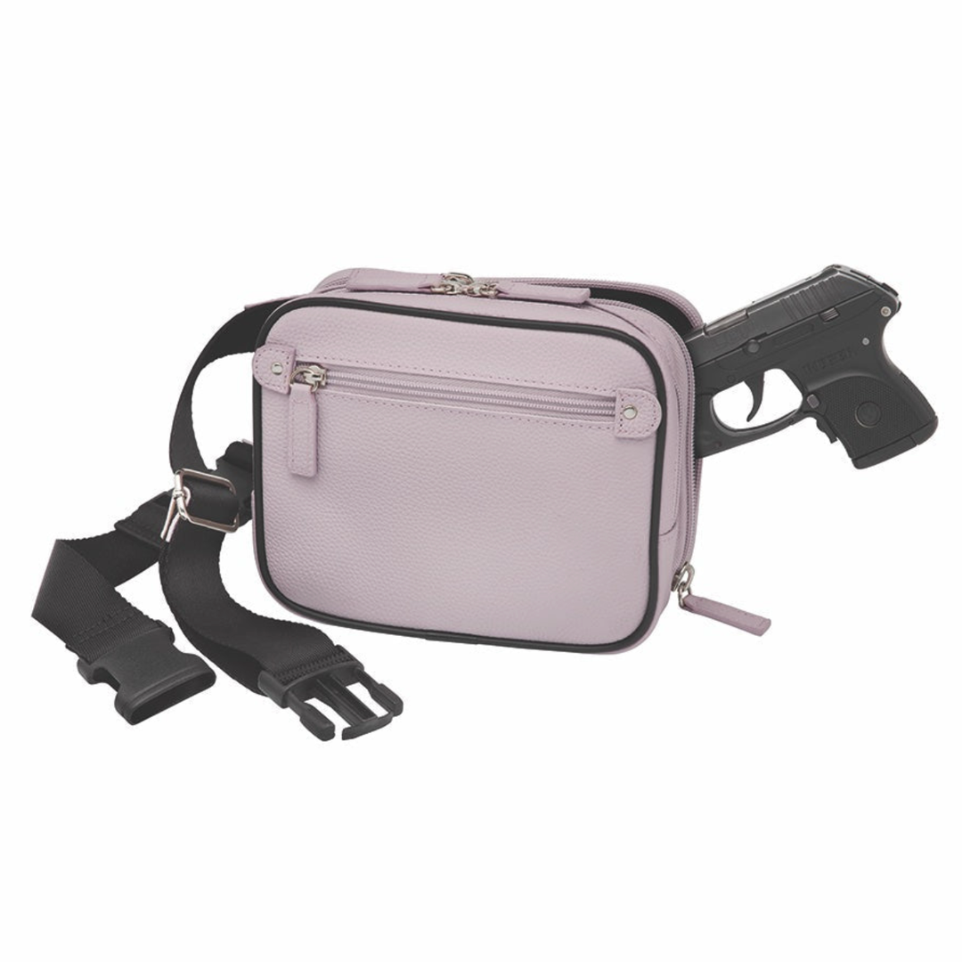 GTM-116 Waist Sling Purse, Pebble Cowhide