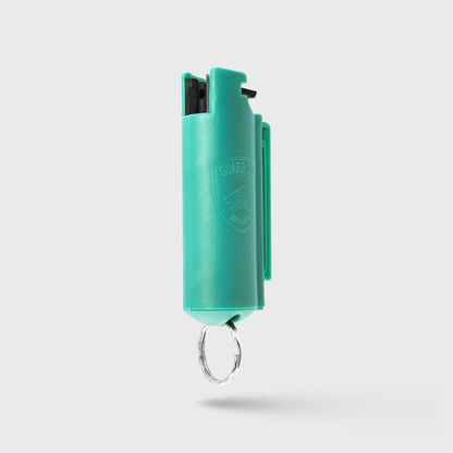 Quick Action Pepper Slime Hard Case with Belt Clip | 0.5 oz w/ Keychain - Discontinued