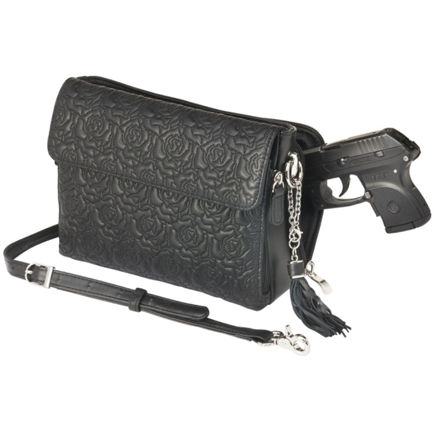 GTM-10 Clutch Purse, Embroidered Lamb