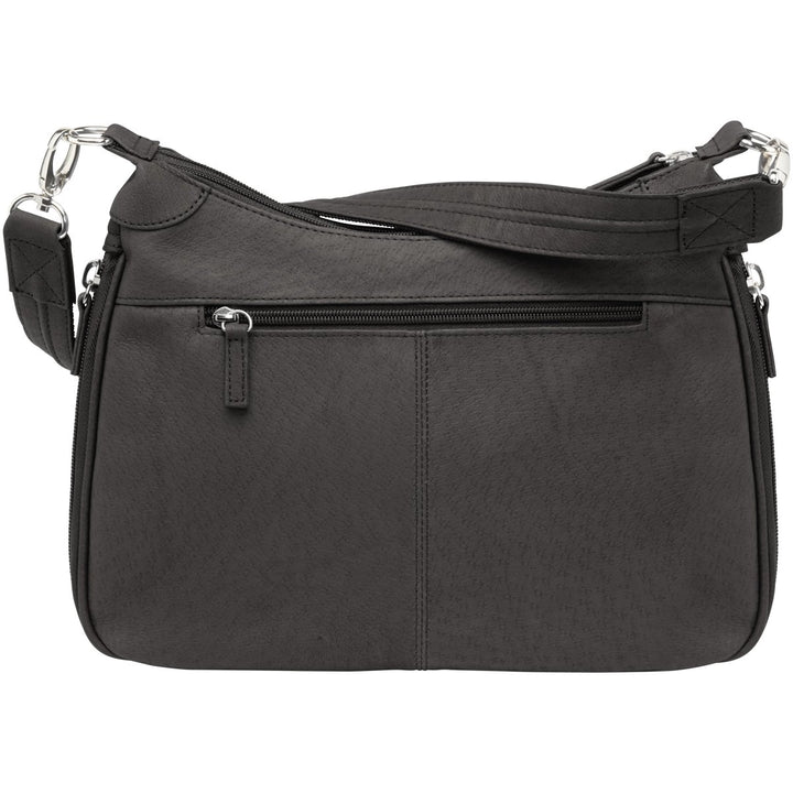 GTM-70/BK Hobo Handbag Leather Black