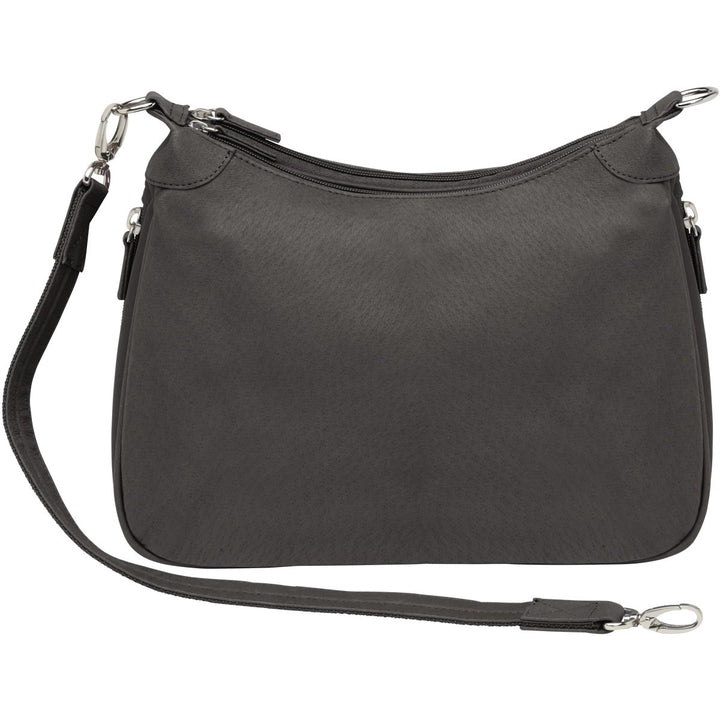 GTM-70/BK Hobo Handbag Leather Black