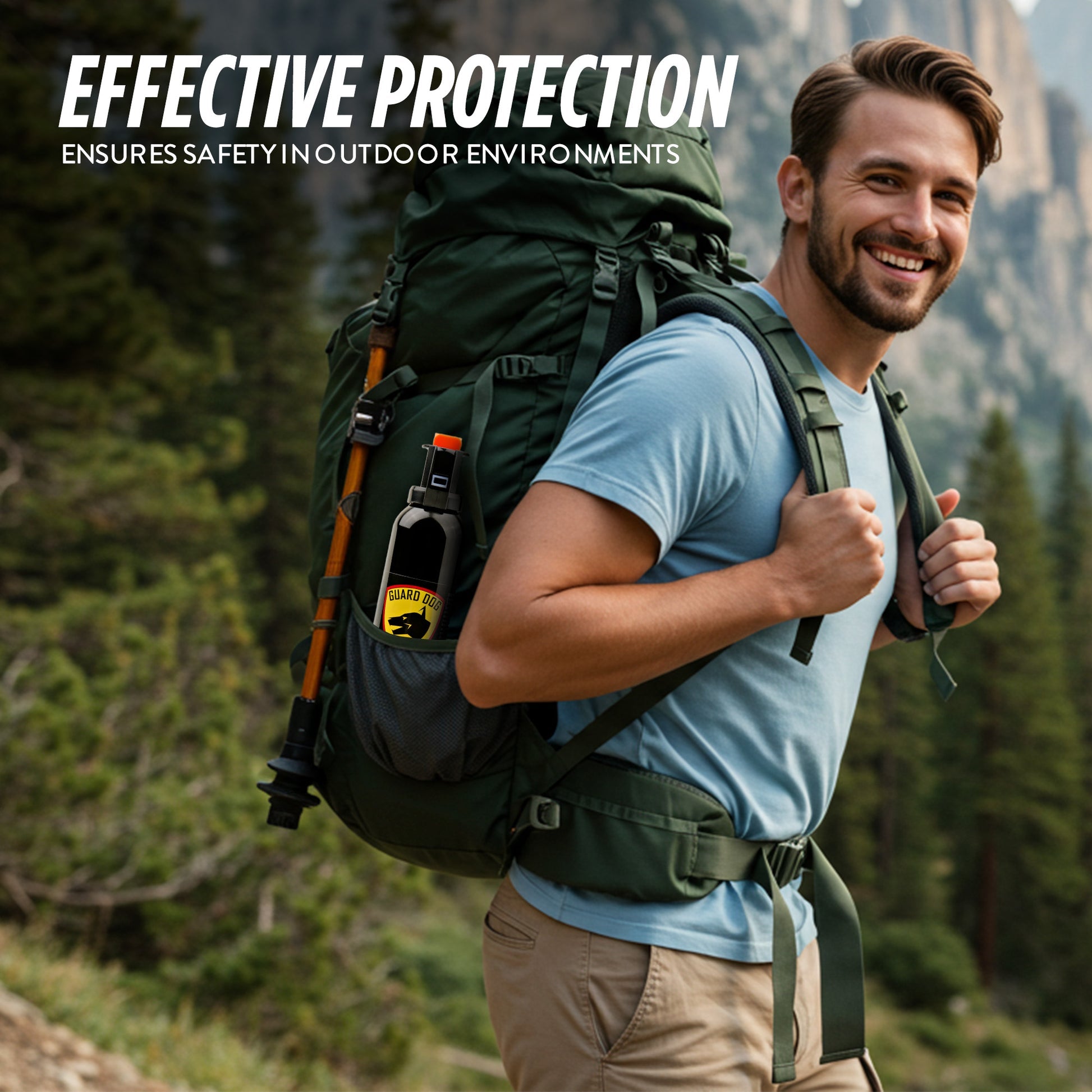 Fire Master Pepper Spray fogger pattern | 9 oz can