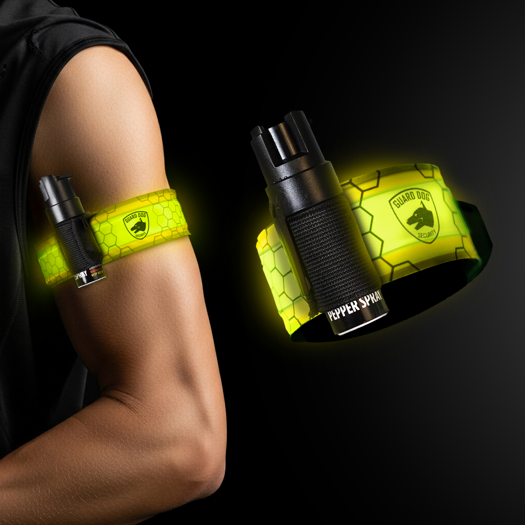 GD SlapLite LED Armband with Pepper Spray
