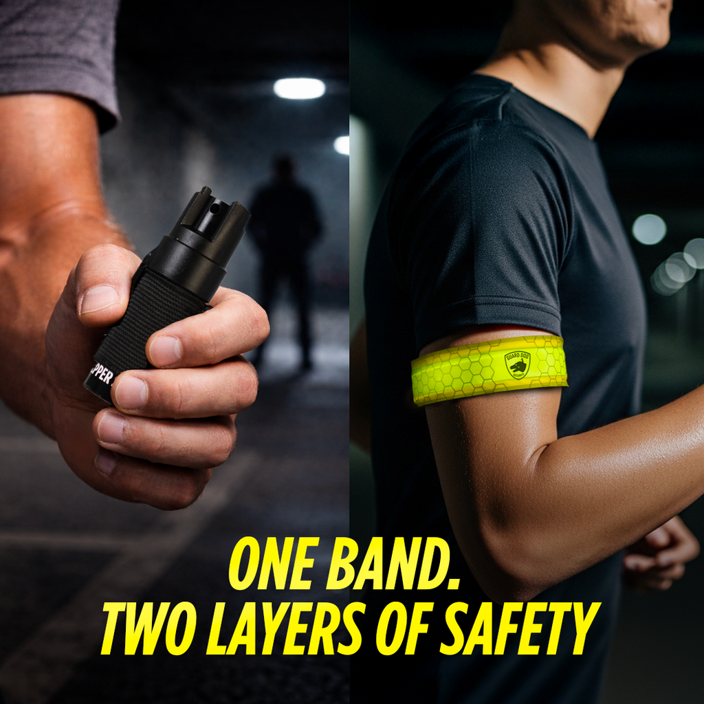 GD SlapLite LED Armband with Pepper Spray