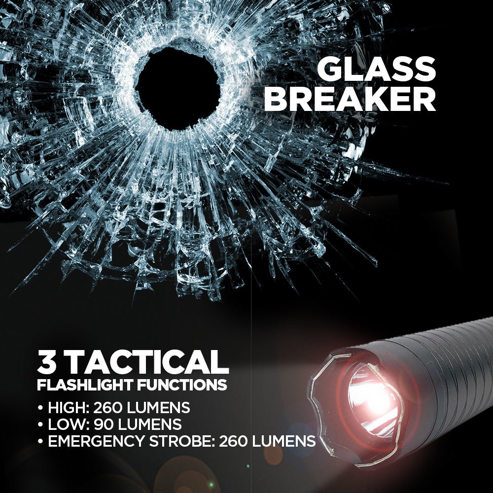 GD Titan Baton Tactical Flashlight/Stun Gun